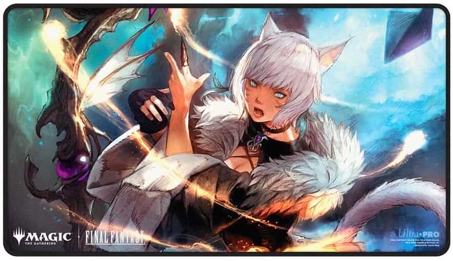 Ultra PRO: Black Stitched Playmat - FINAL FANTASY (Y'shtola Rhul)