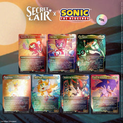 Secret Lair x Sonic the Hedgehog Superdrop: Friends & Foes (Rainbow Foil) - Secret Lair Drop Series (SLD)