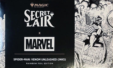 Secret Lair Drop: Secret Lair x Marvel's Spider-Man: Venom Unleashed (Inks) - Rainbow Foil Edition - Secret Lair Drop Series (SLD)