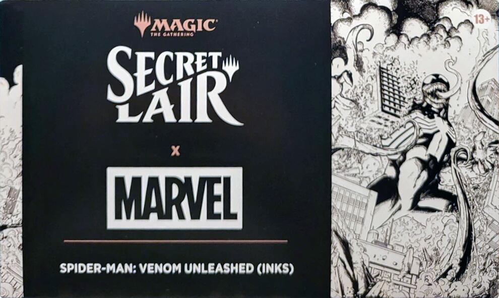 Secret Lair Drop: Secret Lair x Marvel's Spider-Man: Venom Unleashed (Inks) - Non-Foil Edition - Secret Lair Drop Series (SLD)