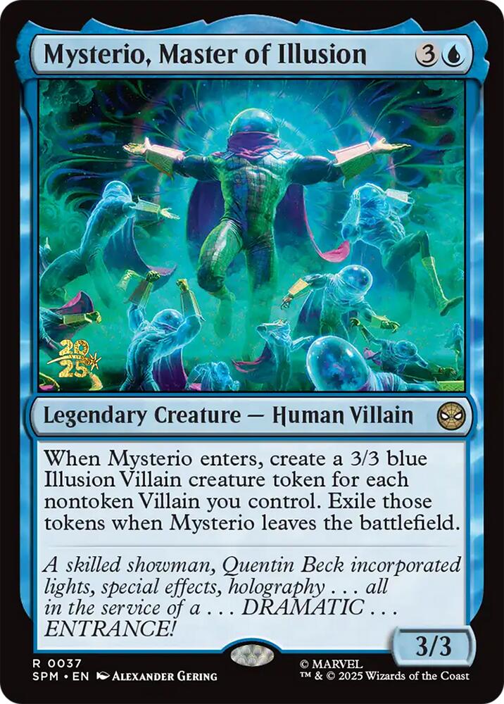 Mysterio, Master of Illusion [Marvel's Spider-Man Prerelease Promos]