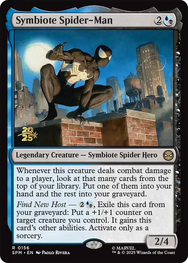 Symbiote Spider-Man [Marvel's Spider-Man Prerelease Promos]