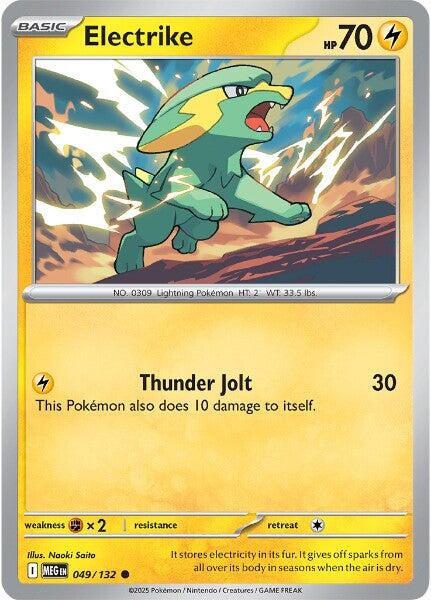 Electrike (049/132) [Mega Evolution: Base Set]