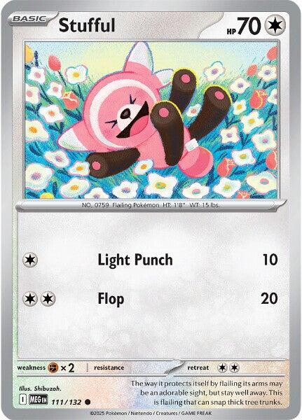 Stufful (111/132) [Mega Evolution: Base Set]
