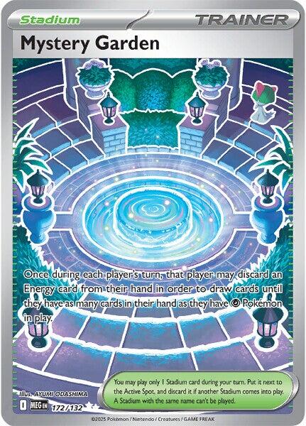 Mystery Garden (172/132) [Mega Evolution: Base Set]