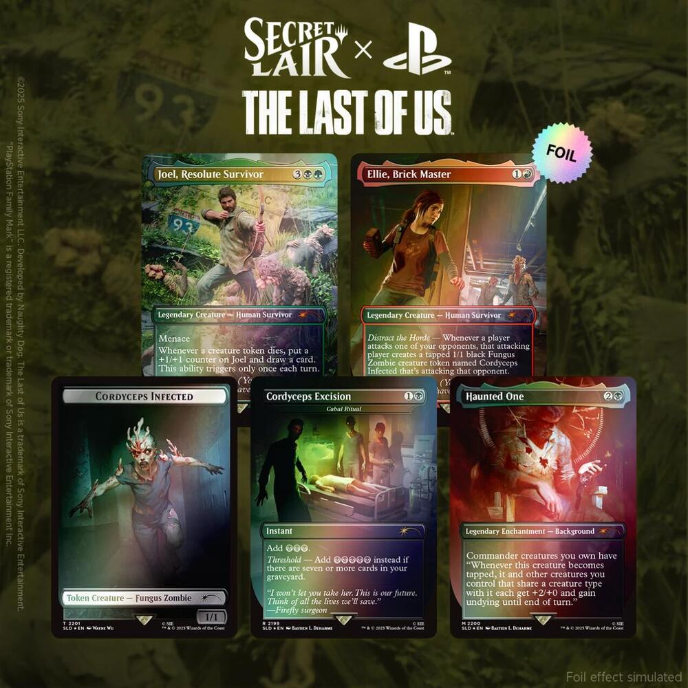 Secret Lair x The Last of Us Part I - Rainbow Foil Edition - Secret Lair Drop Series (SLD)