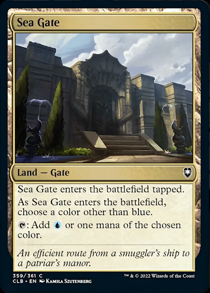 Sea Gate [Commander Legends: Battle for Baldur's Gate]