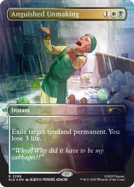 Secret Lair x Avatar: The Last Airbender: My Cabbages! - Rainbow Foil Edition - Secret Lair Drop Series (SLD)