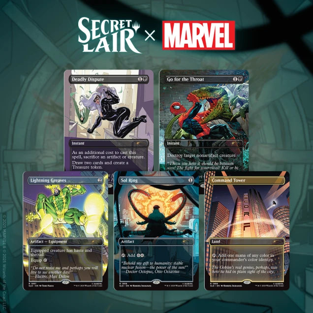 Secret Lair Drop: Secret Lair x Marvel's Spider-Man: Villainous Plots - Non-Foil Edition - Secret Lair Drop Series (SLD)