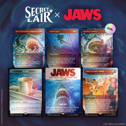 Secret Lair x Jaws: Terror of Amity Island - Rainbow Foil Edition - Secret Lair Drop Series (SLD)