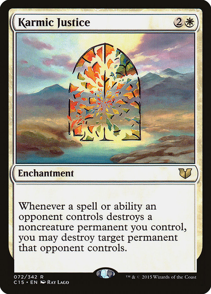 Karmic Justice [Commander 2015]