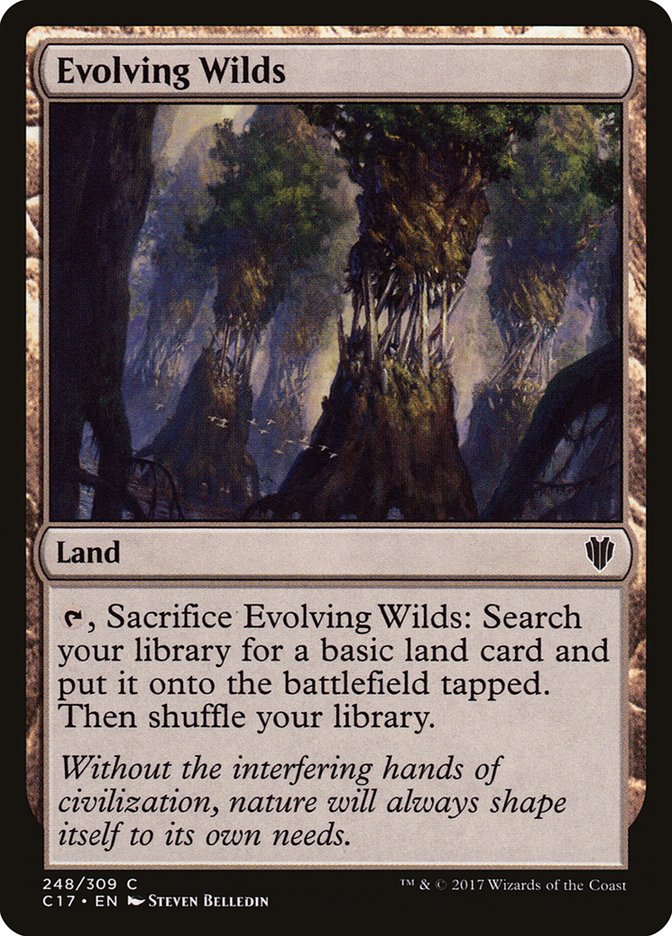 Evolving Wilds [Commander 2017]