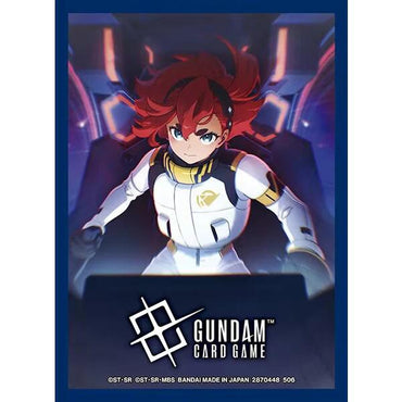 Gundam Card Game: Official Card Sleeve 02: Suletta Mercury (70ct)