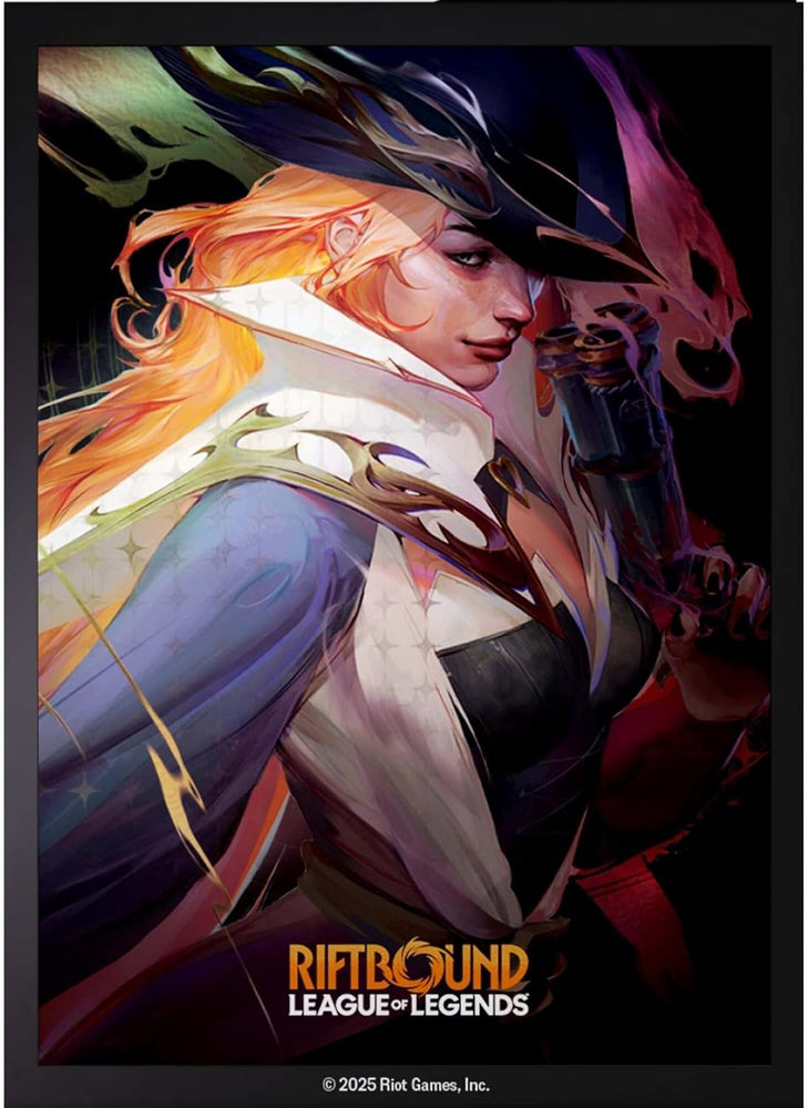RIFTBOUND TCG: LEAGUE OF LEGENDS: SET 1 ORIGINS: MISS FORTUNE ART SLEEVES (100CT)