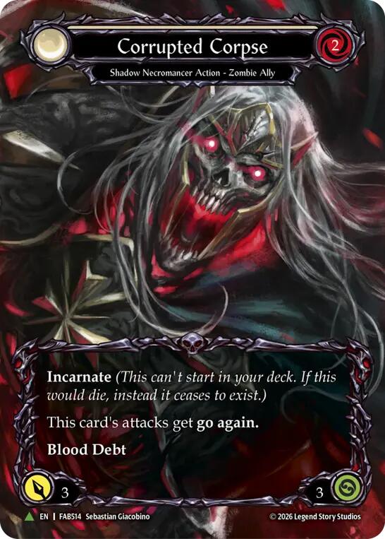 Corrupted Corpse (J) (Marvel) [FAB514] (Promo)  Cold Foil