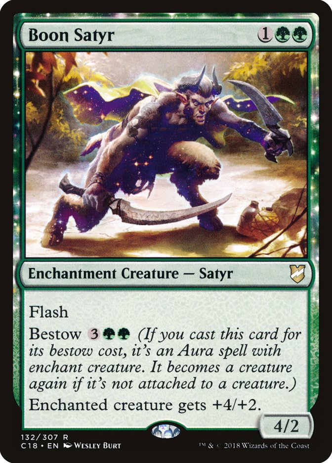 Boon Satyr [Commander 2018]