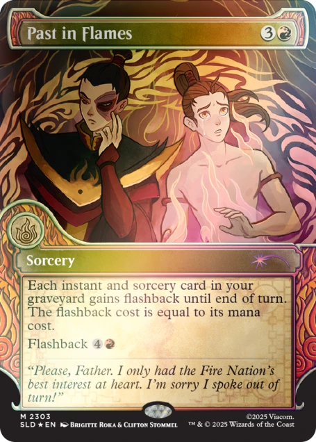 Secret Lair x Avatar: The Last Airbender: One with the Elements - Rainbow Foil Edition - Secret Lair Drop Series (SLD)
