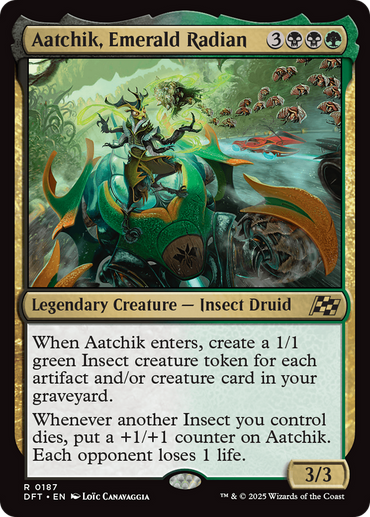 Aatchik, Emerald Radian [Aetherdrift]