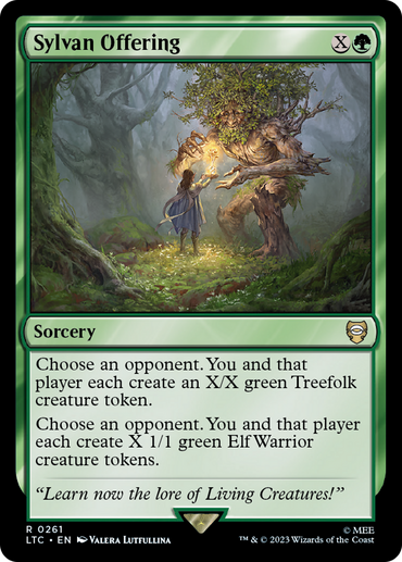 Sylvan Offering [The Lord of the Rings: Tales of Middle-Earth Commander]