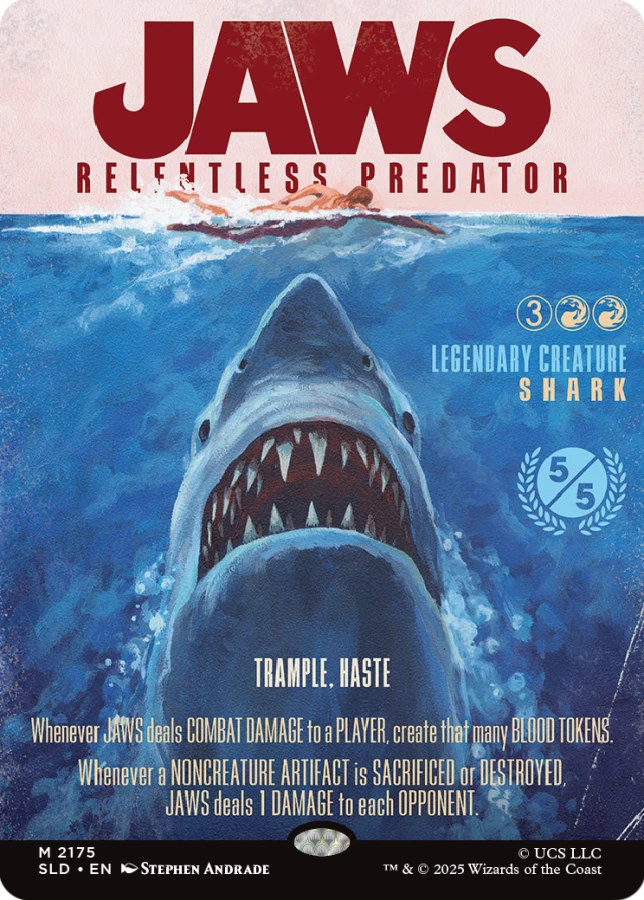Secret Lair x Jaws: Terror of Amity Island - Non-Foil Edition - Secret Lair Drop Series (SLD)