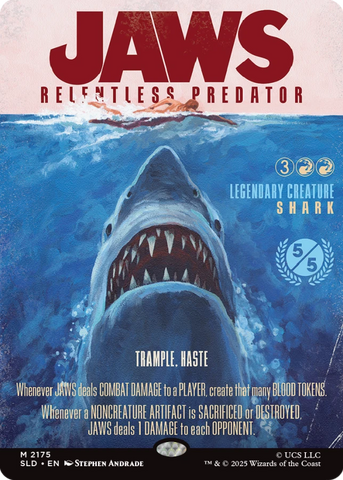 Secret Lair x Jaws: Terror of Amity Island - Non-Foil Edition - Secret Lair Drop Series (SLD)