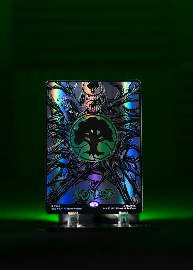 Secret Lair Drop: Secret Lair x Marvel's Spider-Man: Mana Symbiote - Raised Foil Edition - Secret Lair Drop Series (SLD)