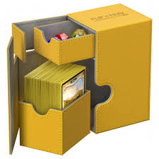 Ultimate Guard: Flip'n'Tray Xenoskin Deck Case 80+ Amber
