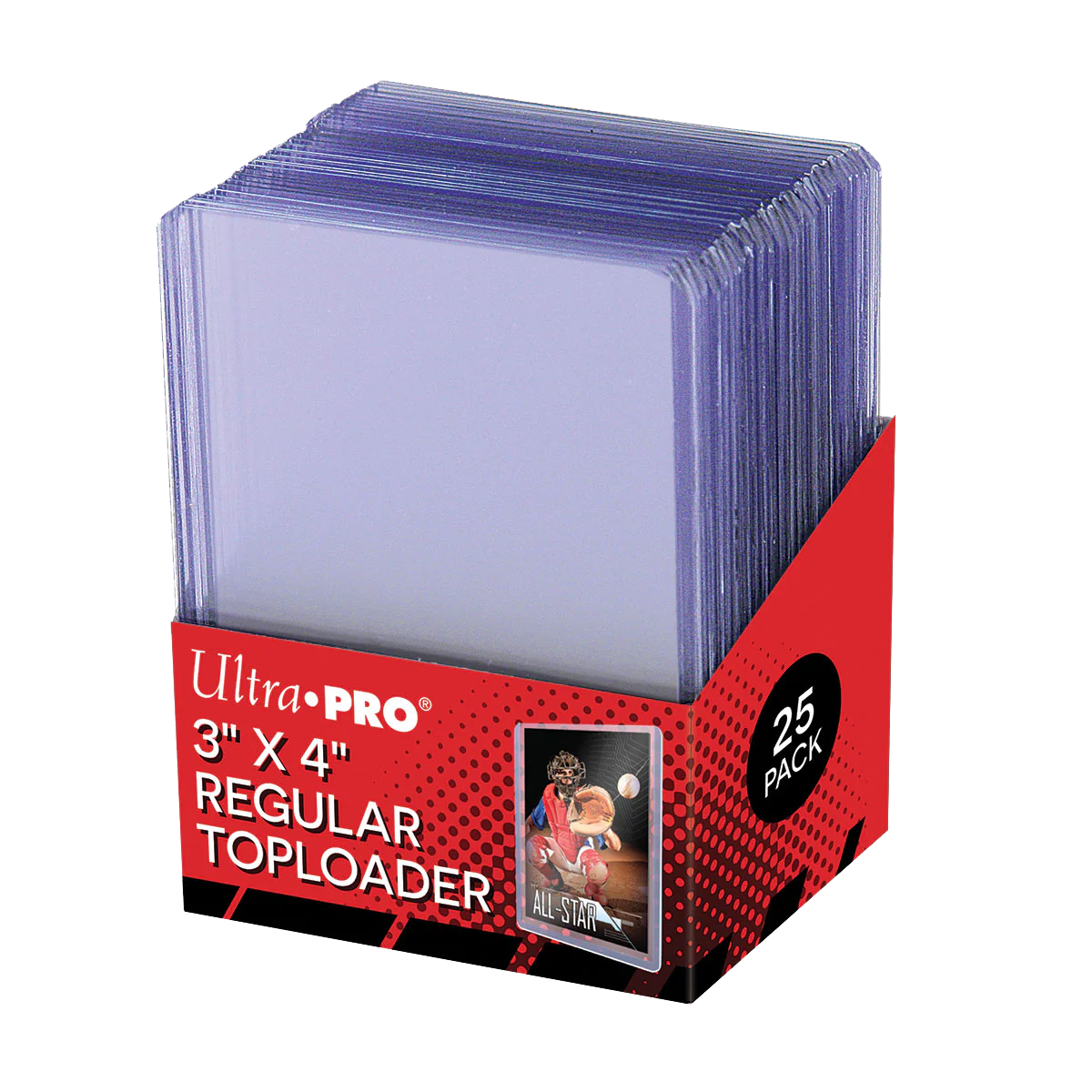 Ultra Pro Regular Toploader 25pk