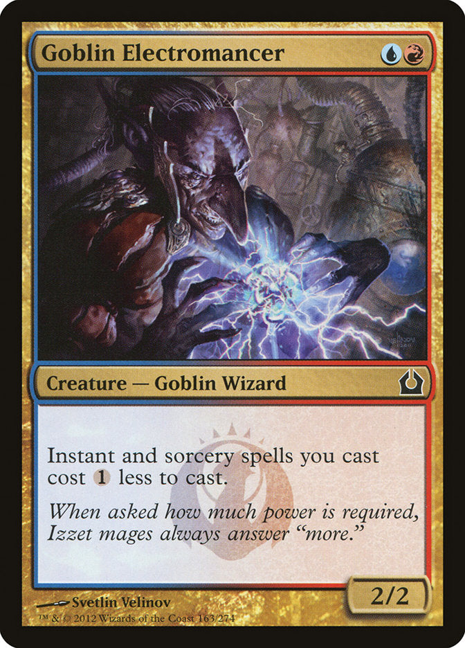 Goblin Electromancer [Return to Ravnica]