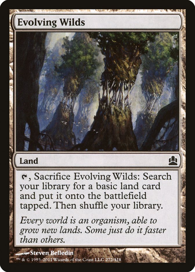 Evolving Wilds [Commander 2011]