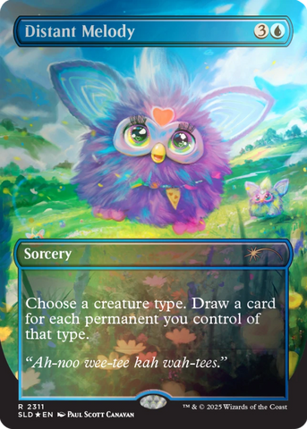 Secret Lair x Furby: Doo-ay Noo-lah - Rainbow Foil Edition - Secret Lair Drop Series (SLD)