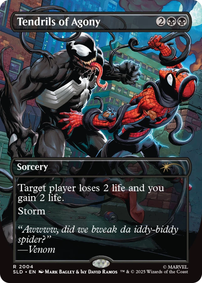Secret Lair Drop: Secret Lair x Marvel's Spider-Man: Venom Unleashed (Colors) - Non-Foil Edition - Secret Lair Drop Series (SLD)