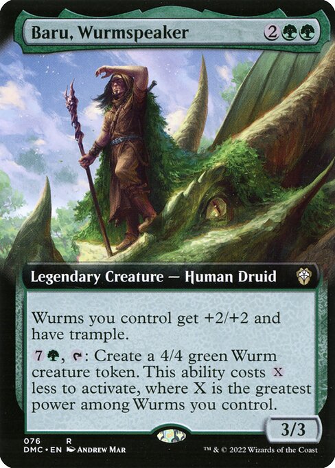 Baru, Wurmspeaker (Extended Art)