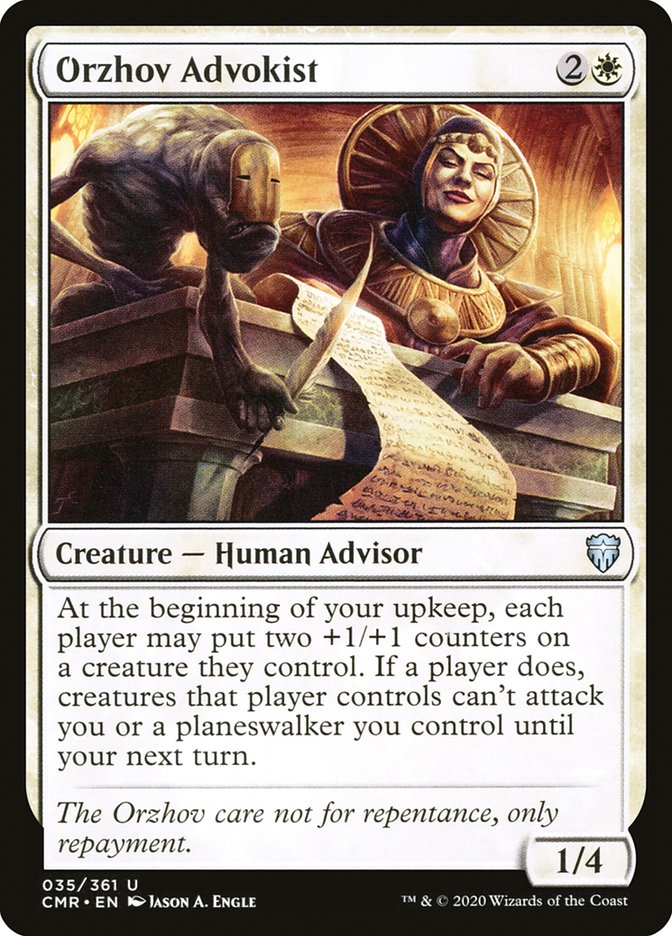 Orzhov Advokist [Commander Legends]