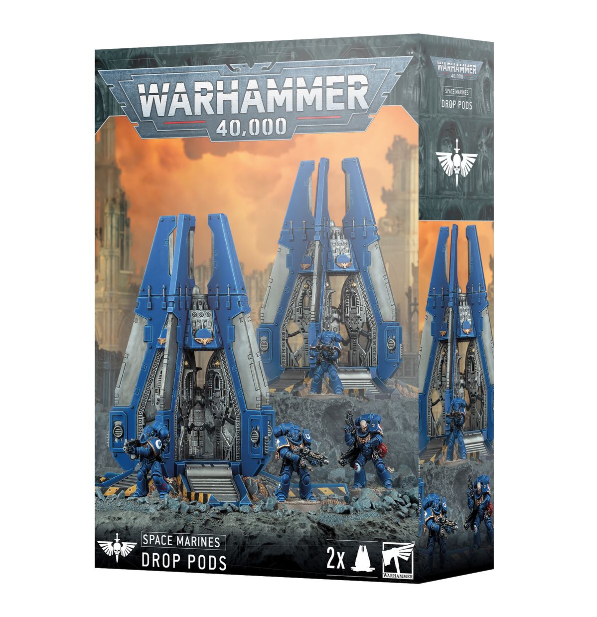 Warhammer 40K - Space Marines: Drop Pods