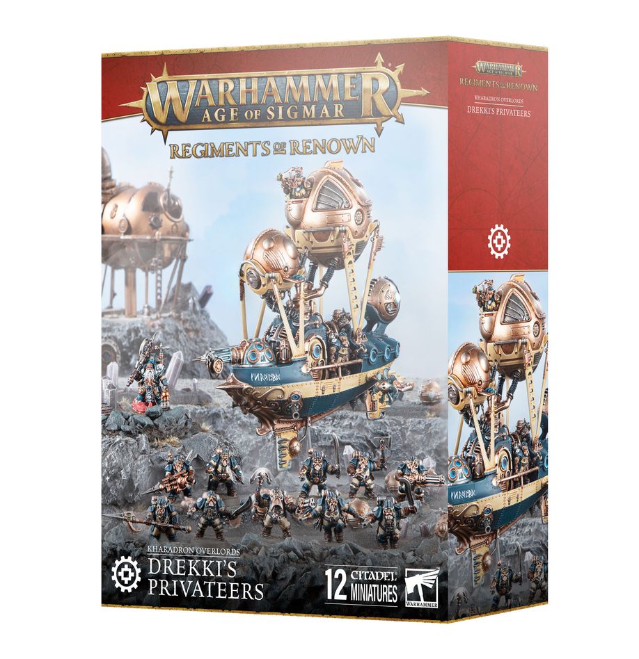 Warhammer Age of Sigmar: Regiment of Renown - Drekki's Privateers