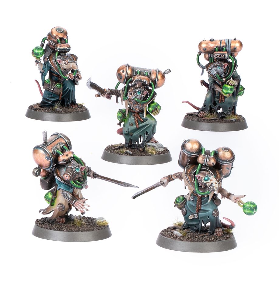 Skaven: Acolyte Globadiers