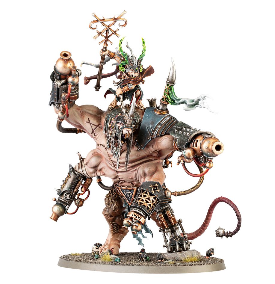 Skaven: Thanquol on Boneripper