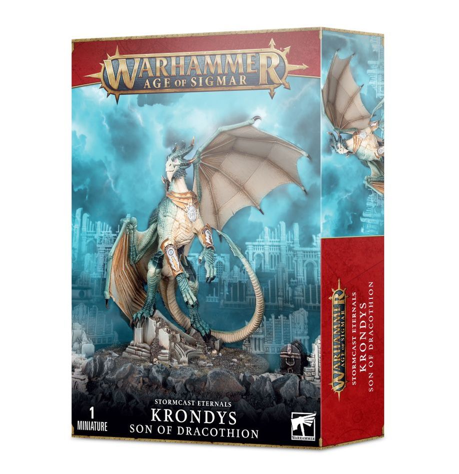 Stormcast Eternals: Krondys, Son of Dracothion/Karazai the Scarred