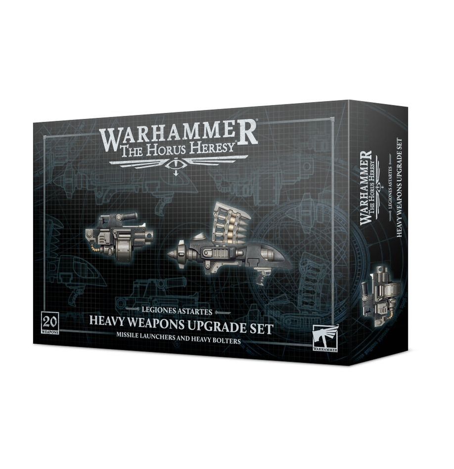 Warhammer: The Horus Heresy - Heavy Weapons Upgrade Set - Missile Launchers and Heavy Bolters