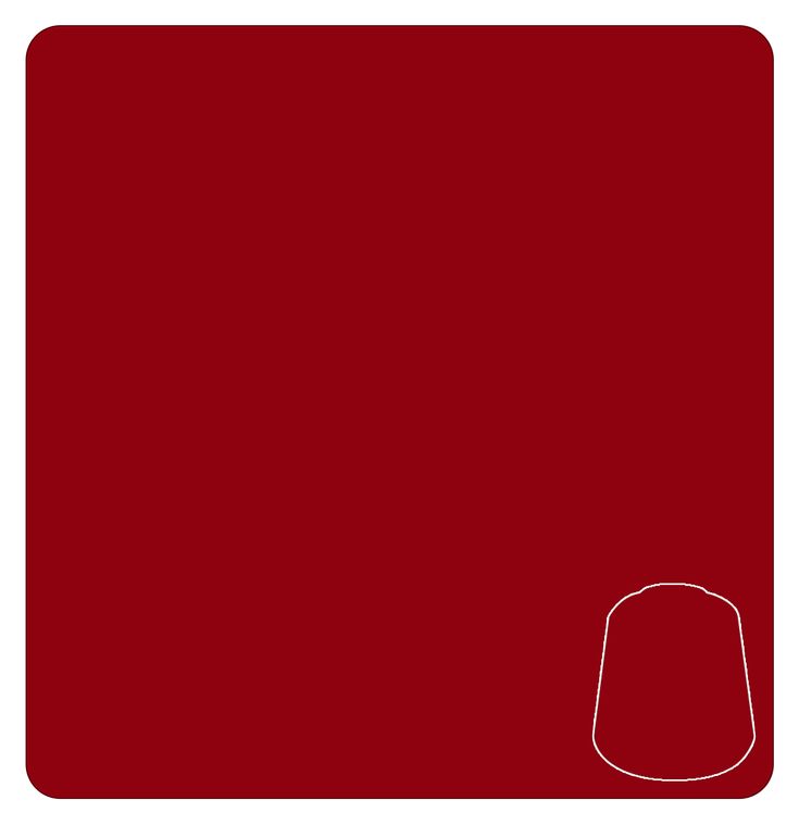Warhammer Colour - Base: Mephiston Red