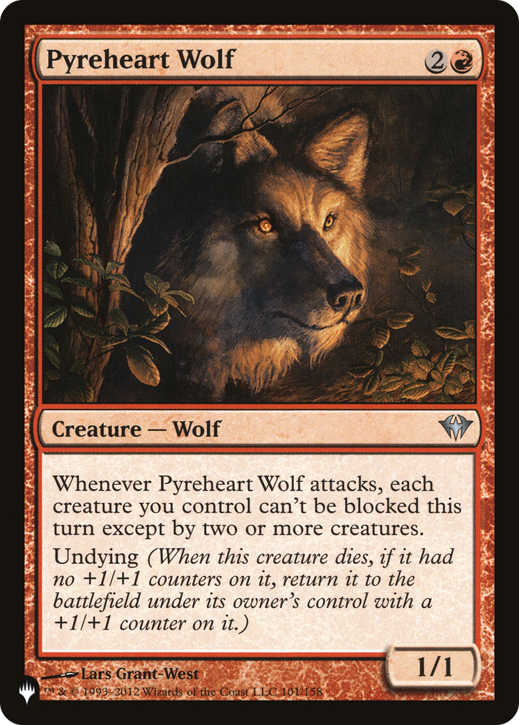 Pyreheart Wolf [The List]