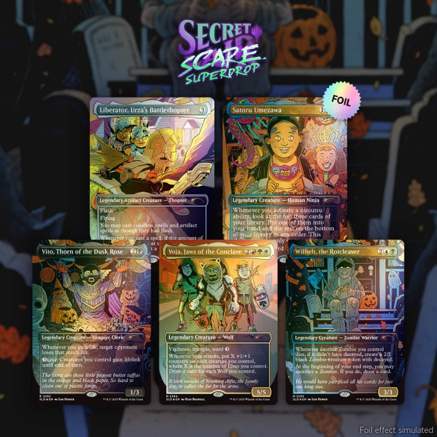 Secret Lair Drop: Trick or Treat - Rainbow Foil Edition - Secret Lair Drop Series (SLD)