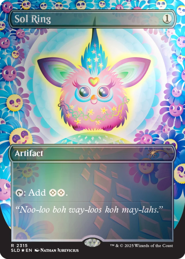 Secret Lair x Furby: Doo-ay Noo-lah - Rainbow Foil Edition - Secret Lair Drop Series (SLD)