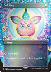 Secret Lair x Furby: Doo-ay Noo-lah - Rainbow Foil Edition - Secret Lair Drop Series (SLD)