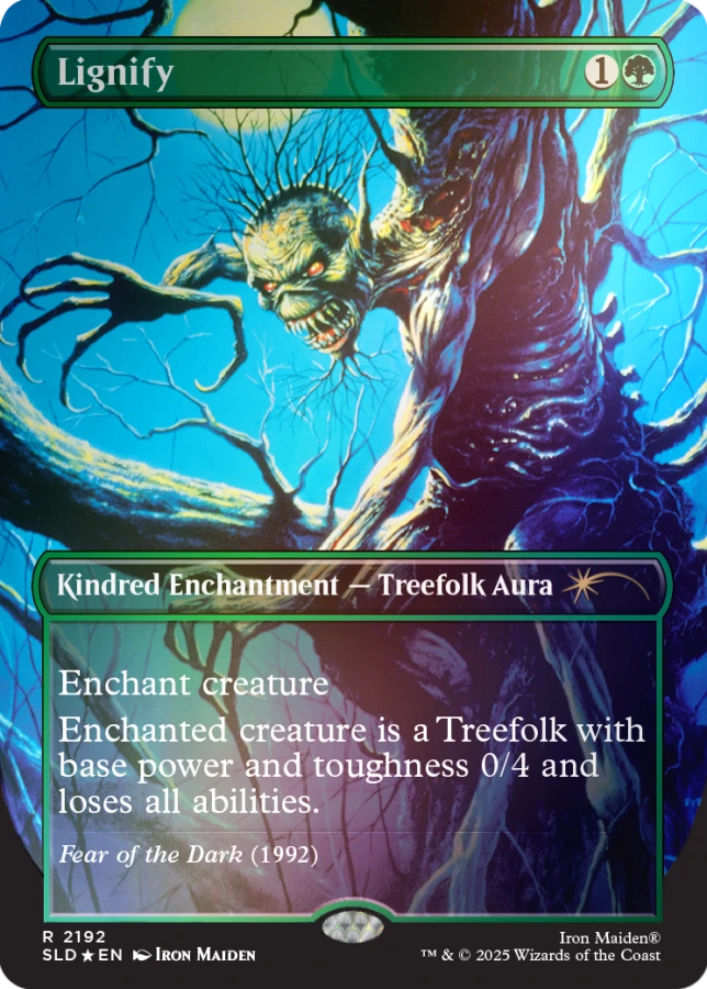 Secret Lair x Iron Maiden: Album Art - Rainbow Foil Edition - Secret Lair Drop Series (SLD)