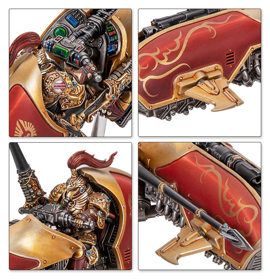 Adeptus Custodes; Gyrfalcon Jetbike Sodality (11th Edition)