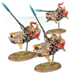 Adeptus Custodes: Vertus Praetors/ Shield-Captain on Dawneagle Jetbike