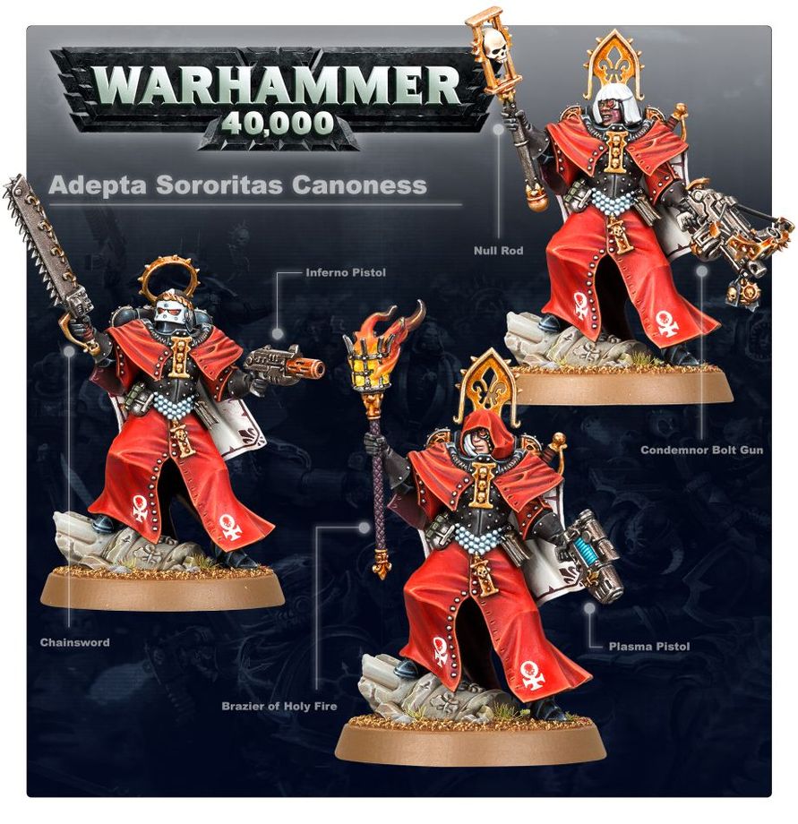 Adepta Sororitas: Canoness