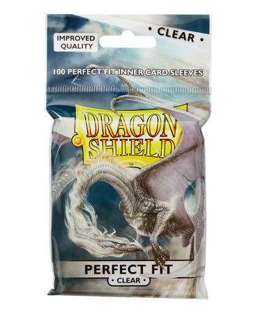 Dragon Shields - Perfect fit 100ct pack: Clear